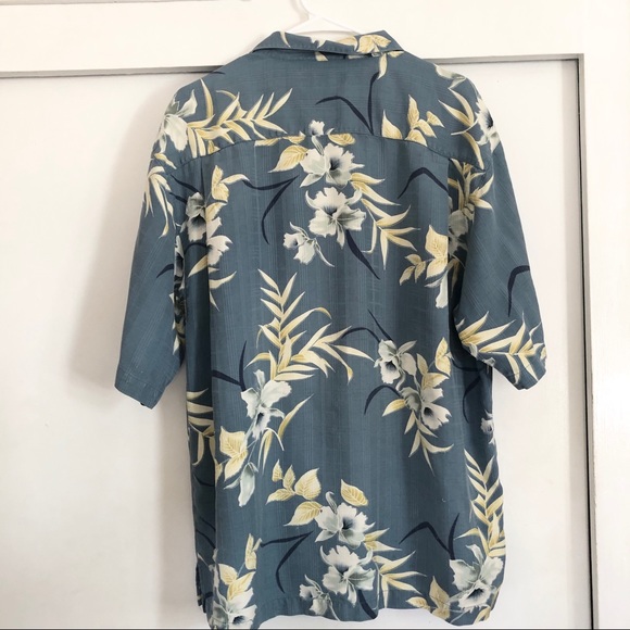 Tommy Bahama Hawaiian silk shirt L - Picture 8 of 10
